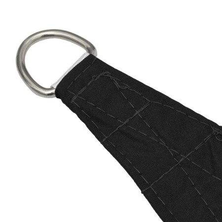 Parasole a Vela Oxford Rettangolare 3x4 m Nero