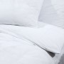 Set Copripiumino Bianco 200x220 cm in Cotone