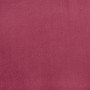 Set di Divani 2 pz con Cuscini Rosso Vino in Velluto