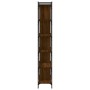 Libreria Rovere Marrone 6 Ripiani 76x32x192cm Legno Multistrato