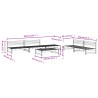 Set Salotto da Giardino 6 pz in Legno Impregnato di Pino