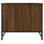 Tavolino Salotto Rovere Marrone 85,5x51x45 cm Legno Multistrato