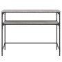 Tavolino Consolle Grigio Sonoma 100x35,5x75cm Legno Multistrato