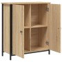Credenza Rovere Sonoma 70x30x80 cm in Legno Multistrato