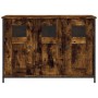 Credenza Rovere Fumo 100x35x70 cm in Legno Multistrato