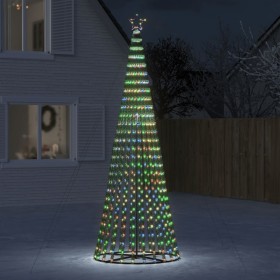 Illuminazione Albero di Natale a Cono 688LED Colorato 300cm