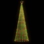 Illuminazione Albero di Natale a Cono 688LED Colorato 300cm