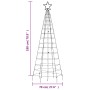 Illuminazione Albero di Natale con Picchetti 220LED Blu 180cm