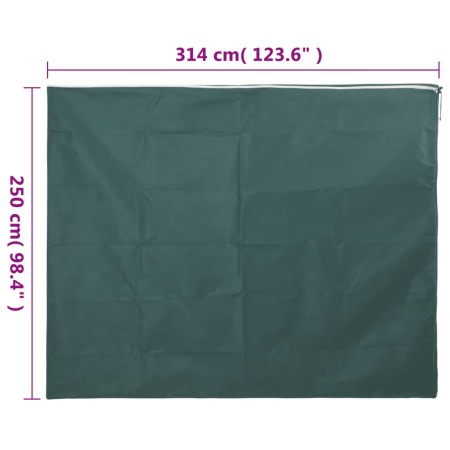 Coperture con Cerniera per Piante 2pz 70 g/m² 3,14x2,5 m