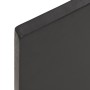 Ripiano Muro Marrone Scuro 100x60x2 cm Massello Rovere Trattato