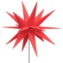 Luce di Natale con Picco Terra e LED Pieghevole Rossa 57 cm