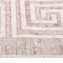 Tappeto Lavabile Beige 150x230 cm Antiscivolo