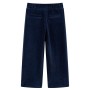 Pantaloni da Bambino in Velluto a Coste Blu Marino 104