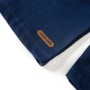 Maglietta per Bambini Maniche Lunghe Blu Marino 140