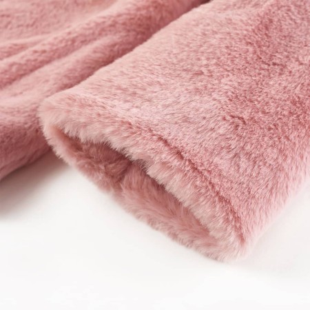 Cappotto per Bambini in Pelliccia Sintetica Rosa 92