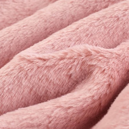 Cappotto per Bambini in Pelliccia Sintetica Rosa 92