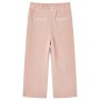 Pantaloni per Bambini in Velluto a Coste Rosa Chiaro 128