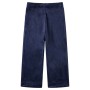 Pantaloni da Bambino in Velluto Blu Scuro 92