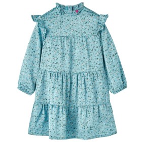 Abito da Bambina a Maniche Lunghe Blu 128