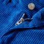 Pantaloni per Bambini in Velluto a Coste Blu Cobalto 116