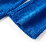 Pantaloni per Bambini in Velluto a Coste Blu Cobalto 116