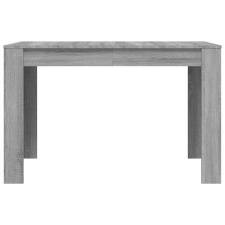 Tavolo da Pranzo Grigio Sonoma 120x60x76 cm Legno Multistrato