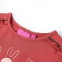 Maglietta per Bambini Maniche Lunghe Rosa Bruciato 128