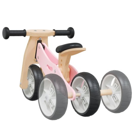 Bicicletta Senza Pedali per Bambini 2 in 1 Rosa