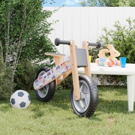 Bicicletta Senza Pedali per Bambini Grigio Stampato