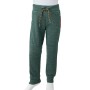 Pantaloni Tuta per Bambini Verde Scuro 140