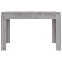 Tavolo da Pranzo Grigio Sonoma 120x60x76 cm Legno Multistrato