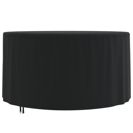 Copertura Mobili Giardino Rotonda Nera Ø 157x71 cm 420D Oxford