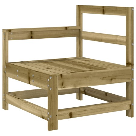 Set Salotto da Giardino 4 pz in Legno Impregnato di Pino