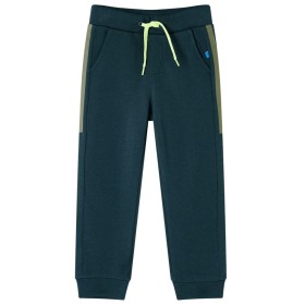 Pantaloni Tuta per Bambini con Coulisse Verde Muschio 92