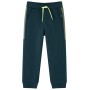 Pantaloni Tuta per Bambini con Coulisse Verde Muschio 92