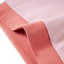 Felpa da Bambina Color Block Rosa 92
