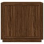 Credenza Rovere Marrone 80x34x75 cm in Legno Multistrato