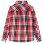 Camicia a Quadri da Bambino Rossa e Nera 92