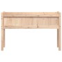 Fioriera Giardino con Gambe 110x31x70 cm Legno Massello Pino