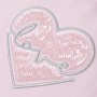 Maglietta da Bambina Rosa Chiaro 128