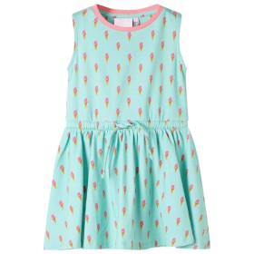 Abito da Bambina con Coulisse Menta Chiaro 128