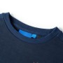 Felpa per Bambini Blu Marino Mélange 104