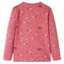 Pigiama da Bambina a Maniche Lunghe Rosa Antico 92