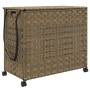 Cesto Portabiancheria con Ruote 66x35x60 cm Rattan