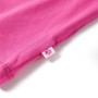 Maglietta da Bambina Rosa Scuro 140