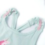 Canotta da Bambina Menta Chiaro 140