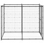 Gabbia per Cani da Esterno in Acciaio 110x220x180 cm