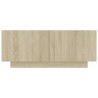 Comodino Rovere Sonoma 100x35x40 cm in Legno Multistrato