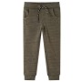 Pantaloni Tuta per Bambini Cachi Scuro Mélange 128