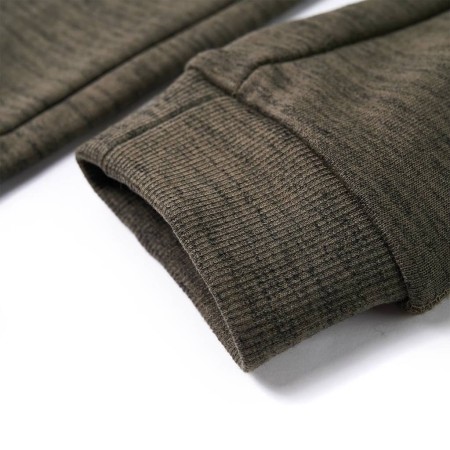 Pantaloni Tuta per Bambini Cachi Scuro Mélange 128